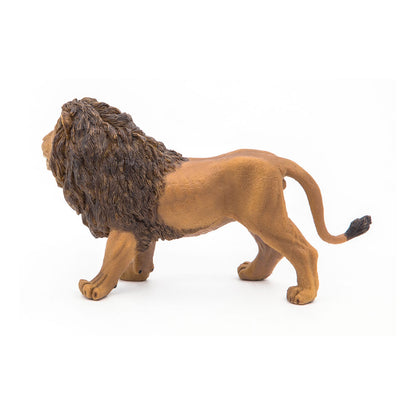 PAPO Wild Animal Kingdom Lion Toy Figure, Tan/Brown (50040)