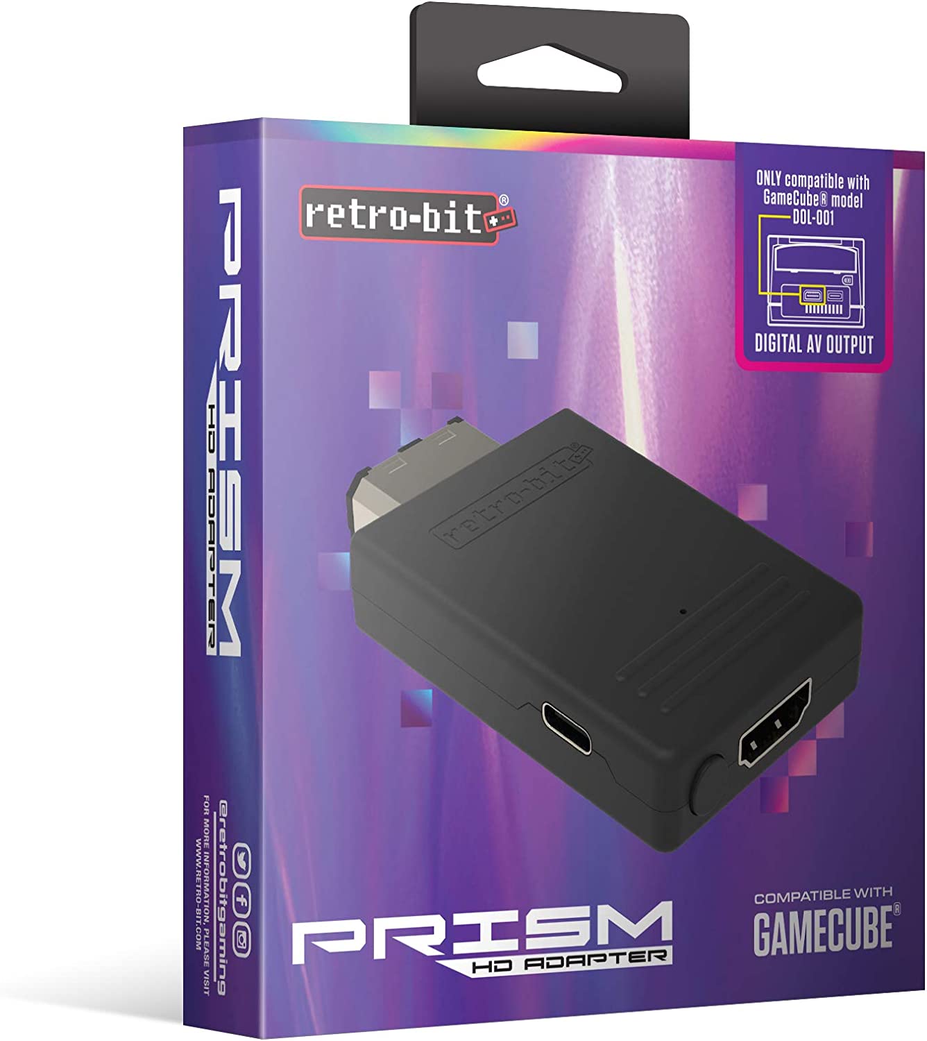 Retro-Bit Prism HDMI Adapter for Gamecube