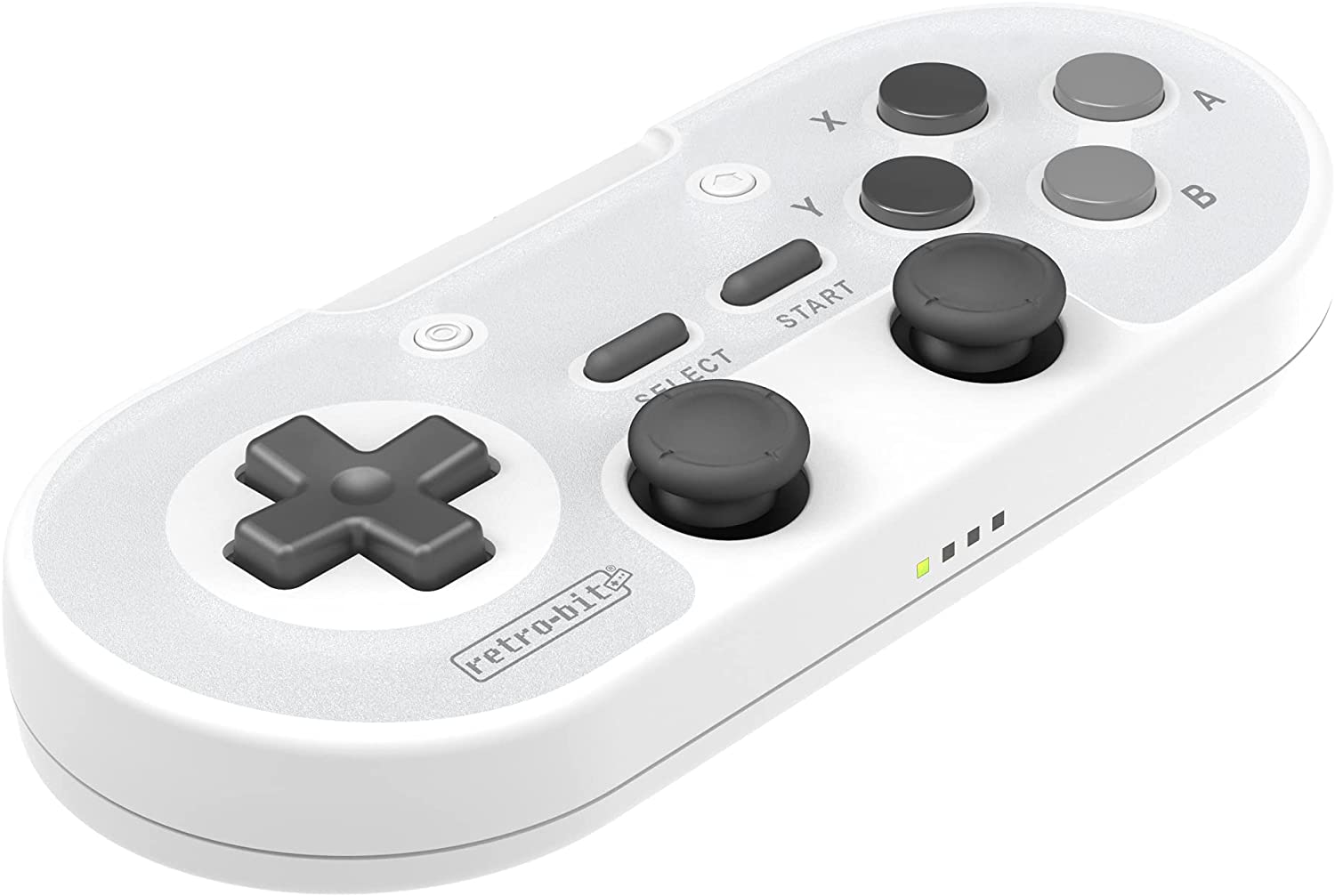 Retro-Bit Legacy16 2.4 Ghz Wireless Controller for SNES, Switch, PC, Mac, Raspberry Pi and Steam - Classic Grey (Nintendo Switch//)