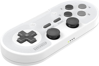 Retro-Bit Legacy16 2.4 Ghz Wireless Controller for SNES, Switch, PC, Mac, Raspberry Pi and Steam - Classic Grey (Nintendo Switch//)