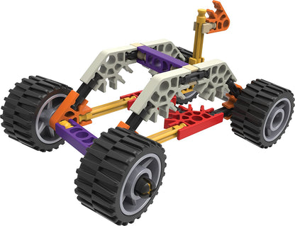 K'Nex 80208 Wings and Wheel Building Set, 500 Piece, Colourful 30 Model Building Construction Toy for Children Aged 7 + & Imagine 45510 10 Model Beginner Fun Fast Vehicles Building Set