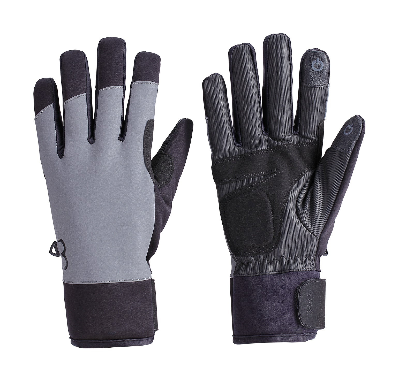 BBB 2021 ColdShield Reflective Winter Gloves in Black X-Large, Black Reflex
