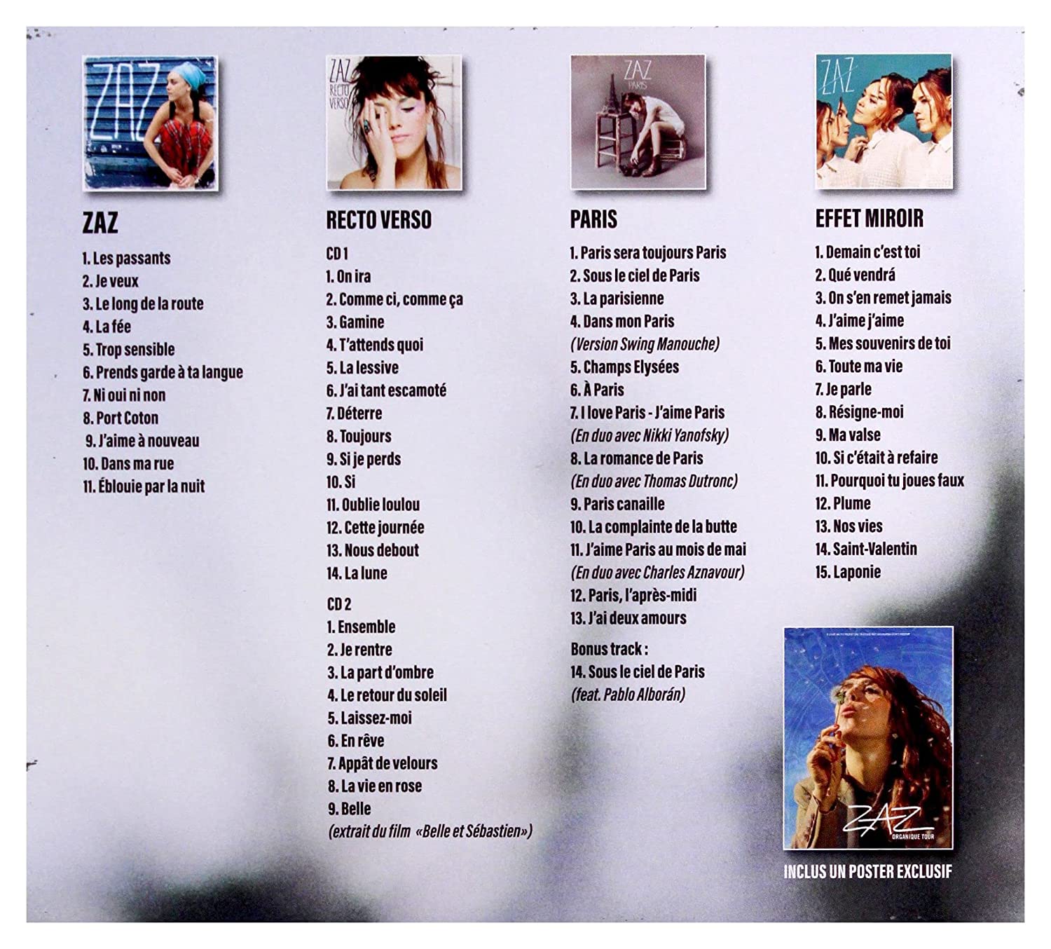 Coffret 4 Albums