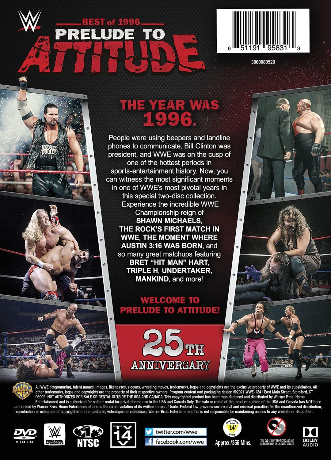 WWE: Best of 1996: Prelude to Attitude