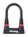 Master Lock Heavy Duty Bike D Lock   8278EURDPRO - Ideal for Bike, Electric Bike, Mountain Bike, Road Bike, Folding Bike, Black
