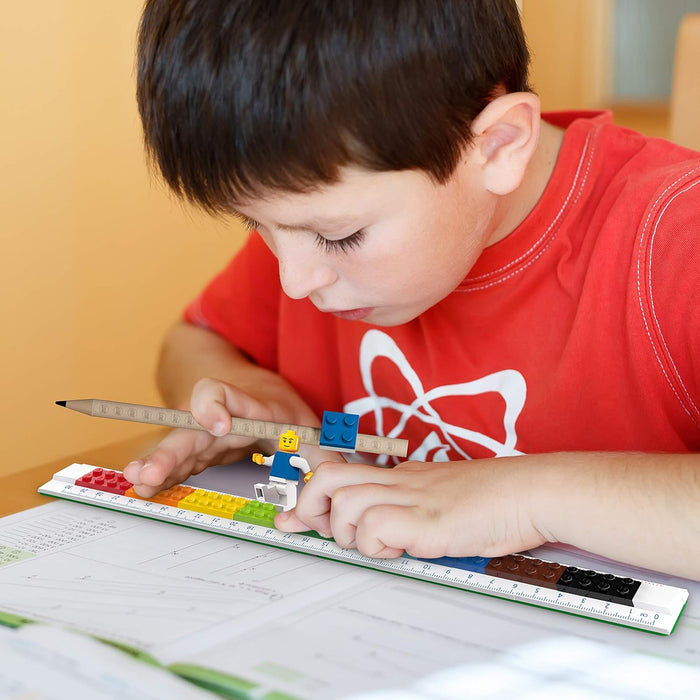 LEGO Righello Costruibile + Minifigure