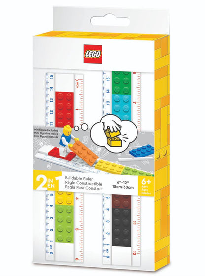 LEGO Righello Costruibile + Minifigure