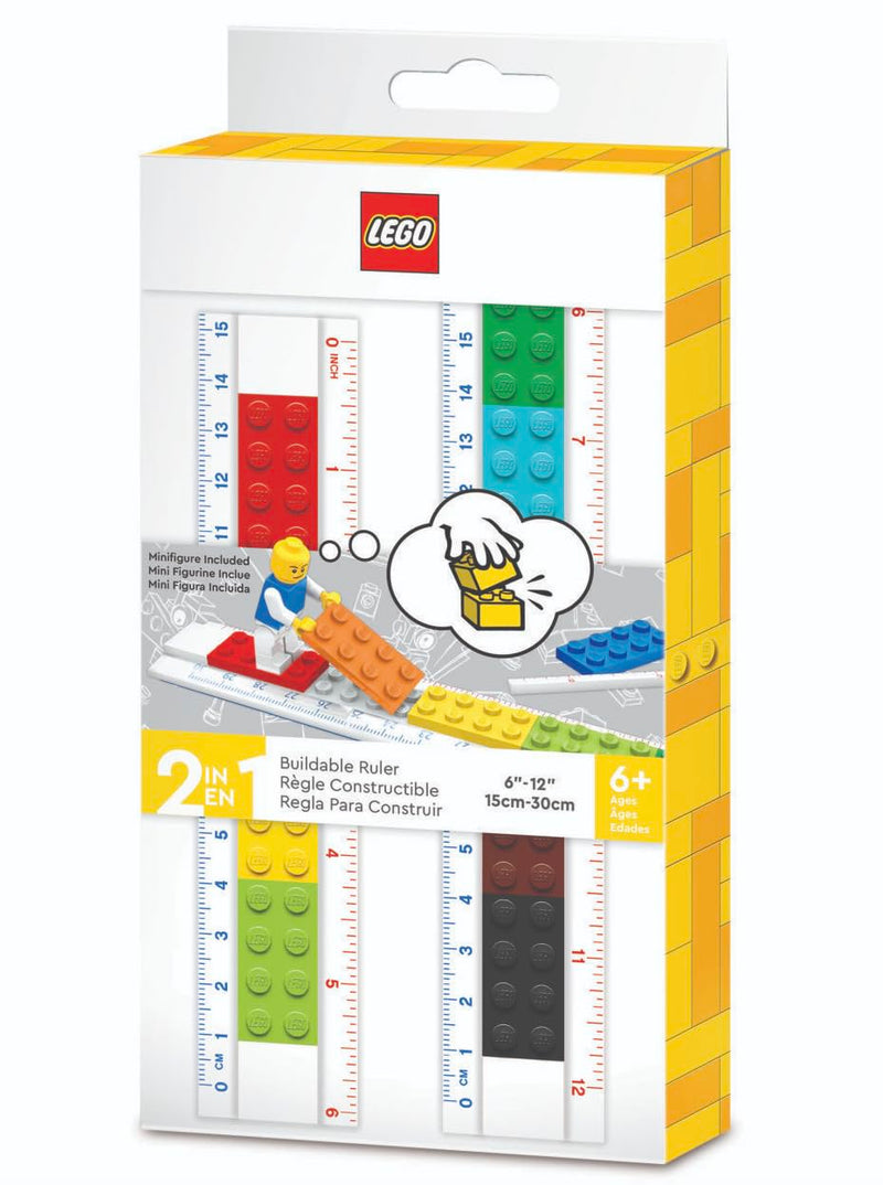 LEGO Righello Costruibile + Minifigure