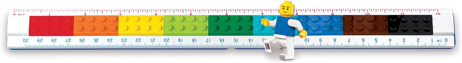LEGO Righello Costruibile + Minifigure