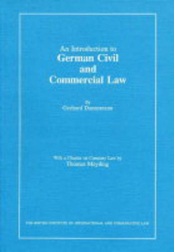 An Introduction to German Civil and Commercial Law