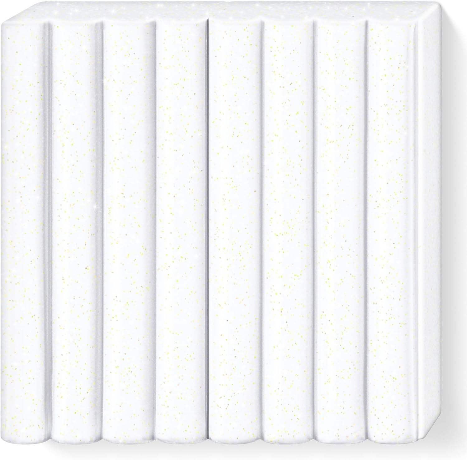 Fimo Kids Modelling Clay, Glitter White, 42 g