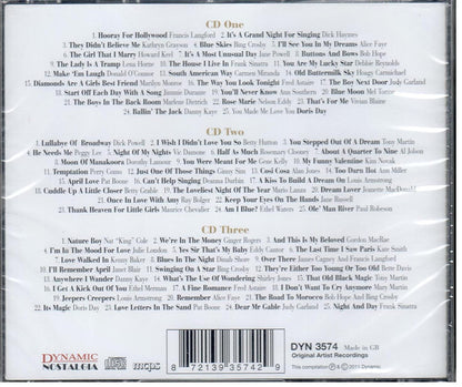 Golden Voices from the Silver Screen Hollywood Sings 3 CDS Essential Collection