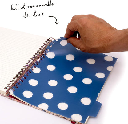 Pukka Pad Bloom B5 Hardcover Project Book - Bloom– 25.4 x 18 cm – Pack of 3 Assorted Floral Designs