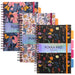 Pukka Pad Bloom B5 Hardcover Project Book - Bloom– 25.4 x 18 cm – Pack of 3 Assorted Floral Designs