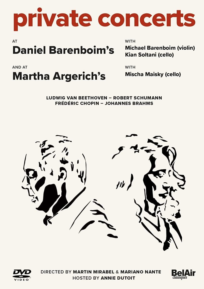 Private Concerts at Daniel Barenboim's and at Martha Argerich's