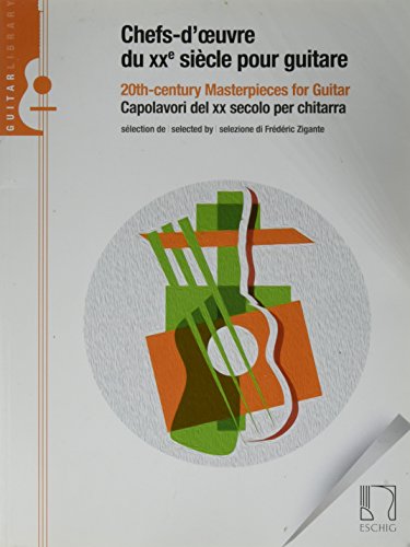 Chefs-d'œuvre du XXe siècle pour guitare