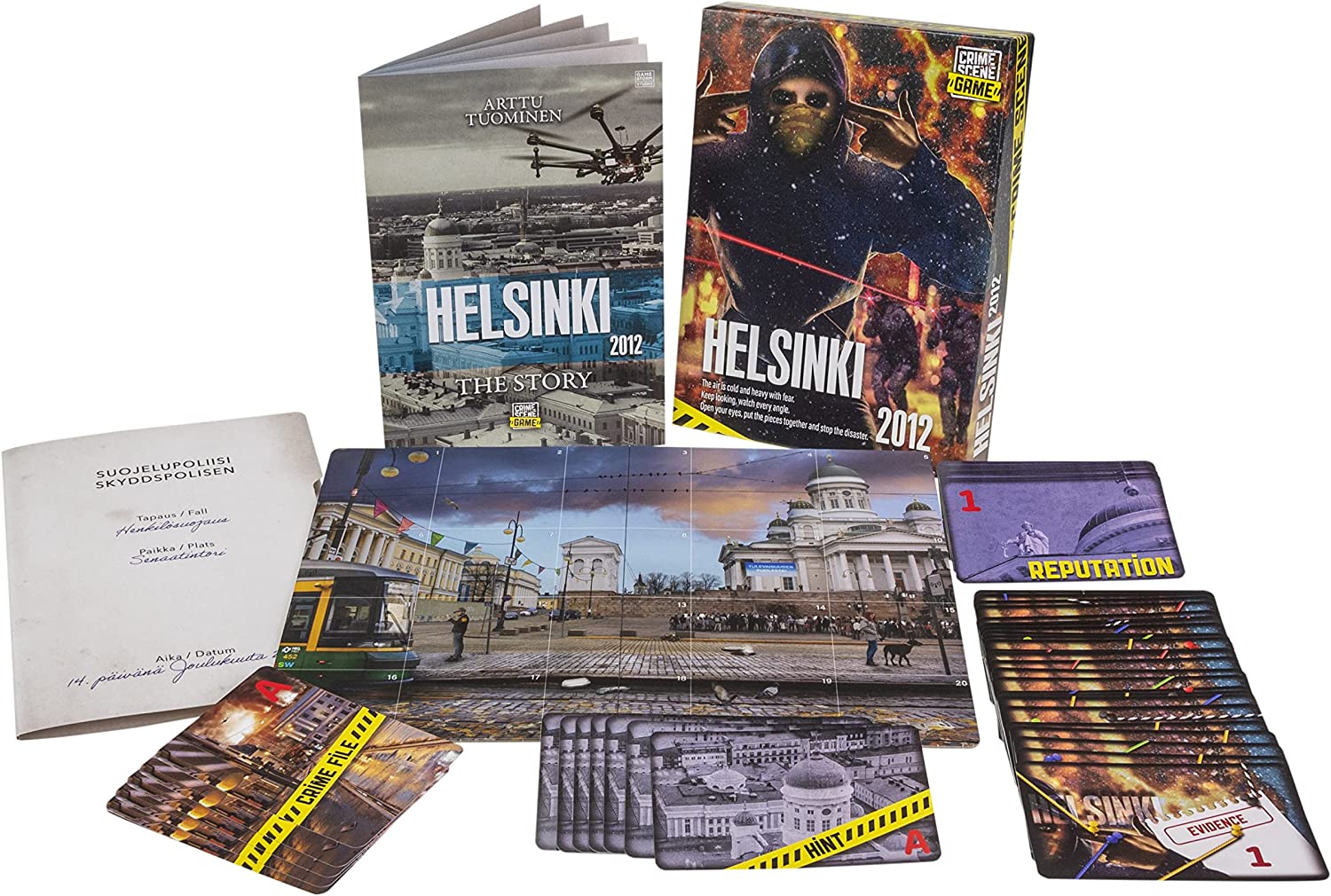 Escena del Crimen Helsinki, Multicolor, Medium (58423
