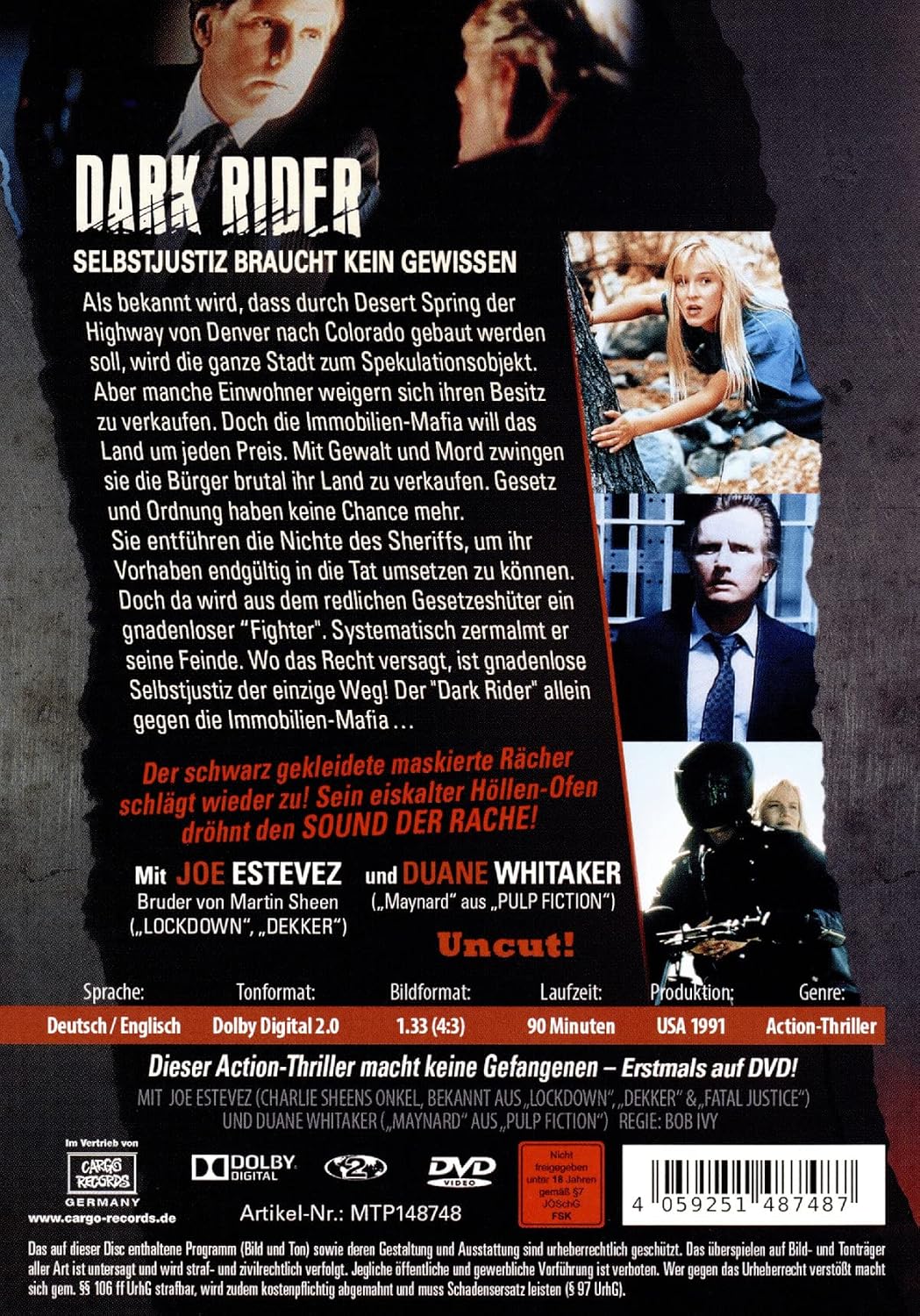 Dark Rider - Selbstjustiz braucht kein Gewissen (uncut