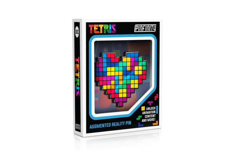 Pinfinity PT001 Heart Tetris AR Pin