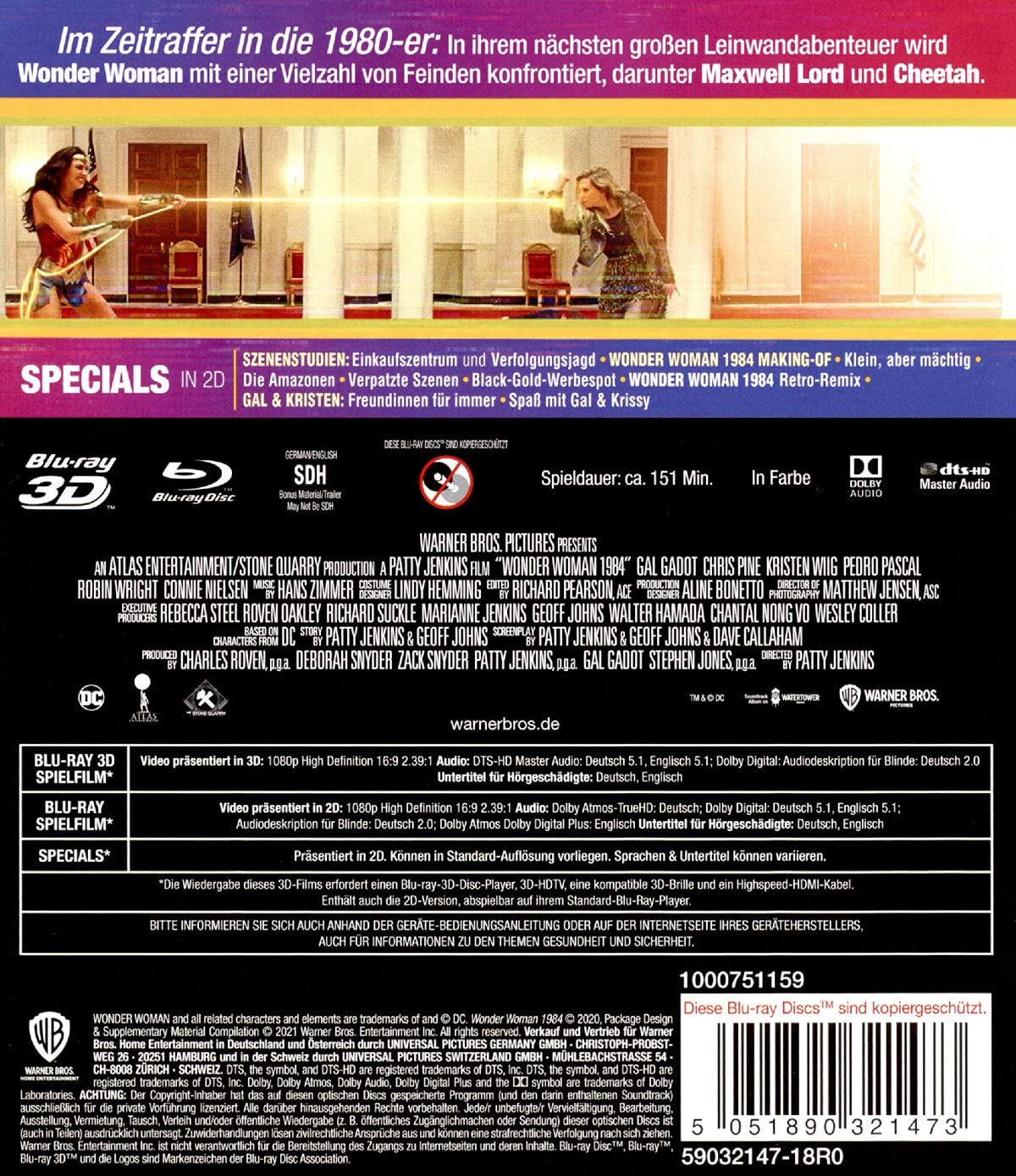 Wonder Woman 1984 (+ Blu-ray 2D)