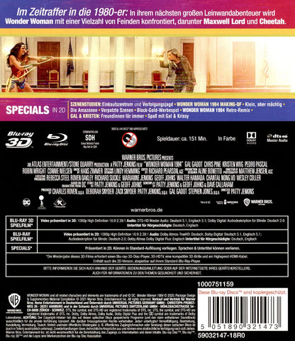 Wonder Woman 1984 (+ Blu-ray 2D)