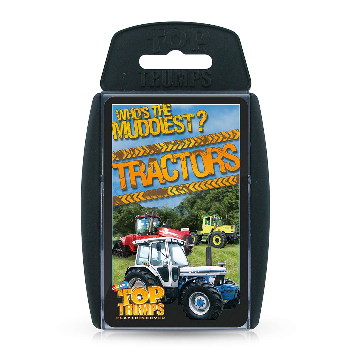 Top Trumps Juego de Cartas Specials Top 30 Tractors, descubre Datos interesantes en Este Juego Educativo Lleno Incluyendo Cuando se Hizo el Ford MOM/H, 2 Jugadores más es un Gran Regalo para Mayores