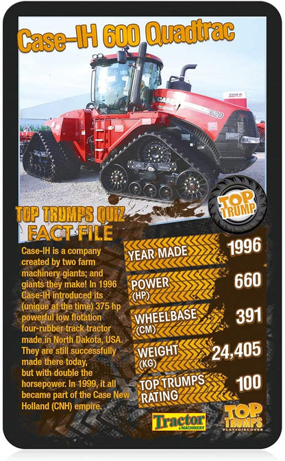 Top Trumps Juego de Cartas Specials Top 30 Tractors, descubre Datos interesantes en Este Juego Educativo Lleno Incluyendo Cuando se Hizo el Ford MOM/H, 2 Jugadores más es un Gran Regalo para Mayores