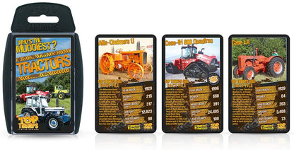 Top Trumps Juego de Cartas Specials Top 30 Tractors, descubre Datos interesantes en Este Juego Educativo Lleno Incluyendo Cuando se Hizo el Ford MOM/H, 2 Jugadores más es un Gran Regalo para Mayores