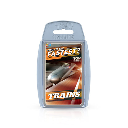Top Trumps Trains Classics Kartenspiel, erfahren Sie mehr über die Londoner U-Bahn, die Deutschen Eiszüge und Peking Shanghai in diesem pädagogischen Spiel, Geschenk und Spielzeug für Jungen und