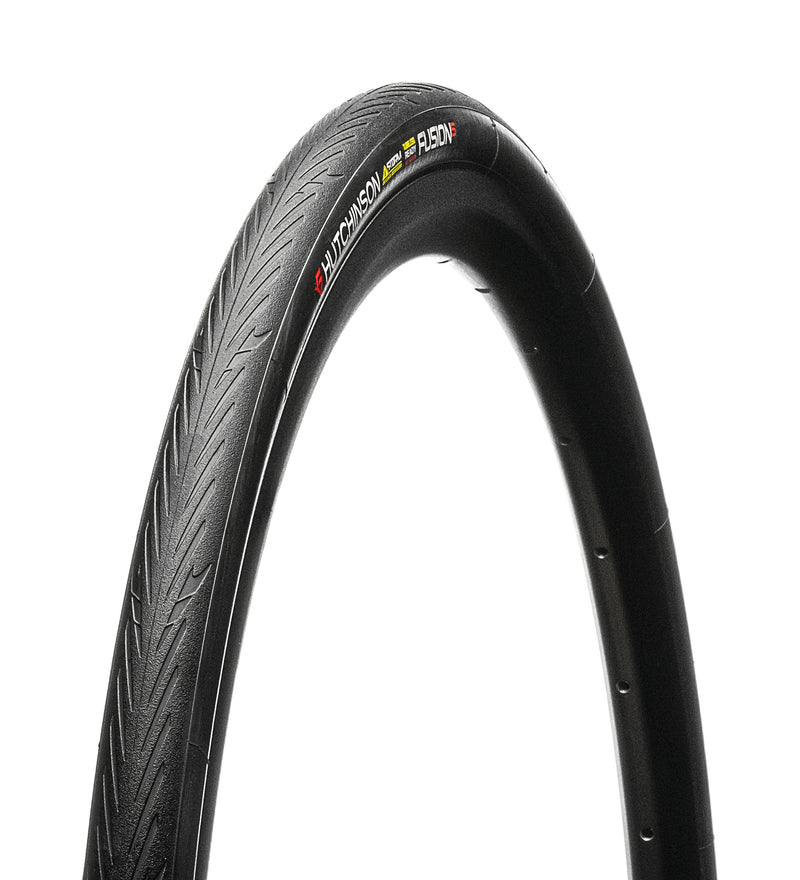 Hutchinson Fusion 5 All Season Tyre (Black, 700 x 28, TR, HS, 11S)