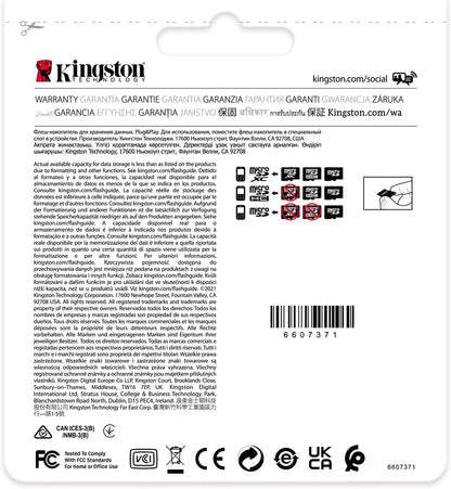 Kingston Industrial microSD - 16GB microSDHC Industrial C10 A1 pSLC Karte + SD-Adapter - SDCIT2/16GB