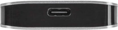 Targus USB-C Multi-Port Hub with 2x USB-A and 2x USB-C Ports with 100W PD Pass-Thru, Gray (ACH228EU