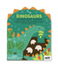 Coloring Book with Stickers Dinosaurs