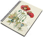 Poppy A6 Spiral Notebook - Bug Art