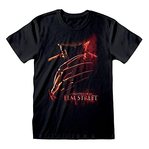 Nightmare On Elm Street: Poster (T-Shirt Unisex Tg. Xl)