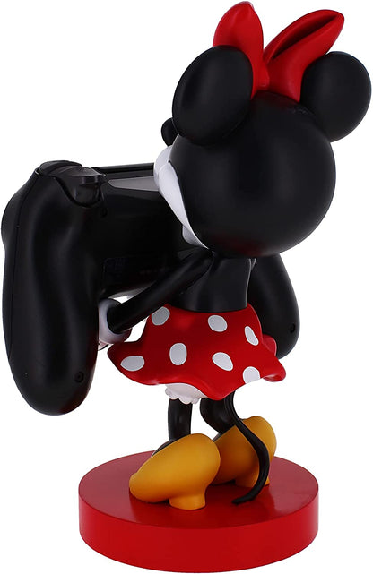 Cable Guys - Disney Minnie Mouse Gaming Accessories Holder & Phone Holder for Most Controller (Xbox, Play Station, Nintendo Switch) & Phone