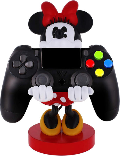 Cable Guys - Disney Minnie Mouse Gaming Accessories Holder & Phone Holder for Most Controller (Xbox, Play Station, Nintendo Switch) & Phone