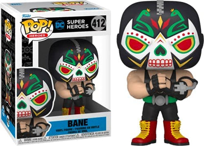 Funko POP! Heroes: Dia De Los DC - Bane - DC Comics - Collectable Vinyl Figure - Gift Idea - Official Merchandise - Toys for Kids & Adults - Comic Books Fans - Model Figure for Collectors and Display