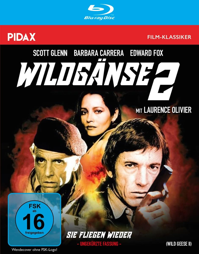 Wildgänse 2 - Sie fliegen wieder (Ungekürzte Fassung) (Wild Geese II) / Packender Kult-Abenteuerfilm mit Starbesetzung (Pidax Film-Klassiker)