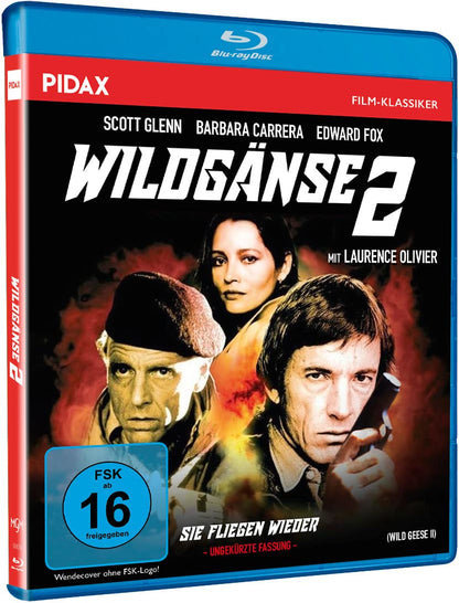 Wildgänse 2 - Sie fliegen wieder (Ungekürzte Fassung) (Wild Geese II) / Packender Kult-Abenteuerfilm mit Starbesetzung (Pidax Film-Klassiker)