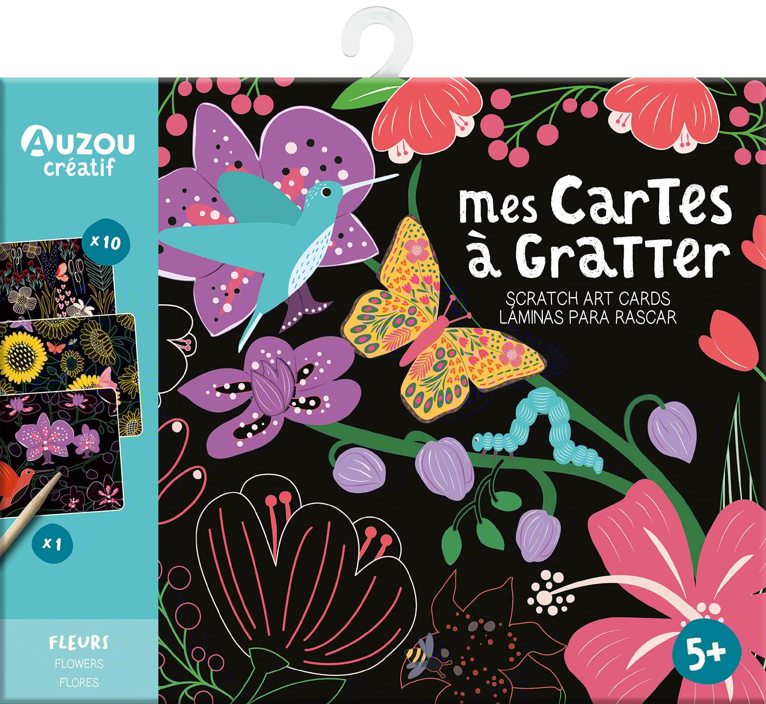 CARTES À GRATTER - FLEURS (ÉDITION 2021
