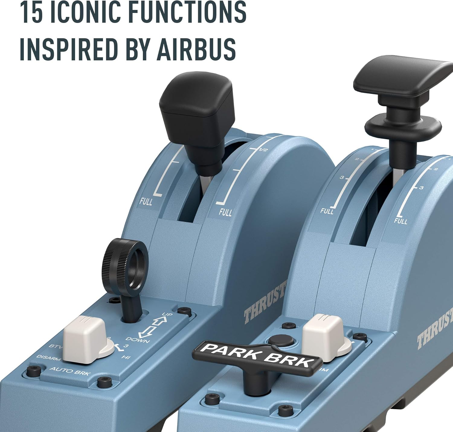 Thrustmaster TCA Quadrant Add-On Airbus Edition - Add on for TCA Quadrant - for Windows