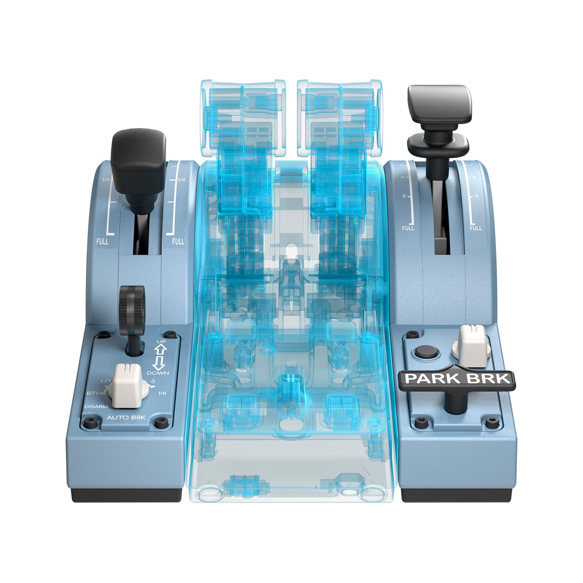 Thrustmaster TCA Quadrant Add-On Airbus Edition - Add on for TCA Quadrant - for Windows