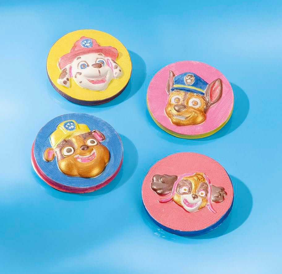 Paw Patrol 720800 geschenkdoos 2 in 1: Mok om in te kleuren motieven en gipsfiguren knutselset