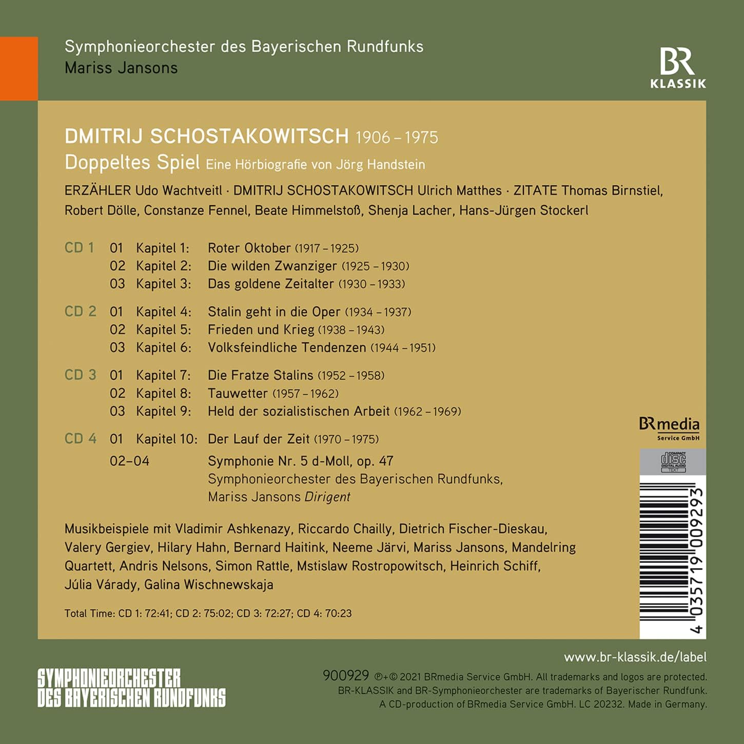 Doppeltes Spiel & Symphony 5 in D Minor 47