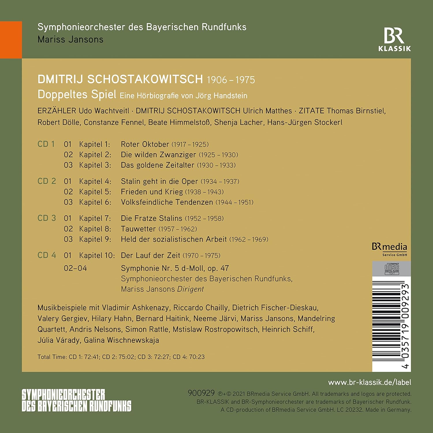 Doppeltes Spiel & Symphony 5 in D Minor 47