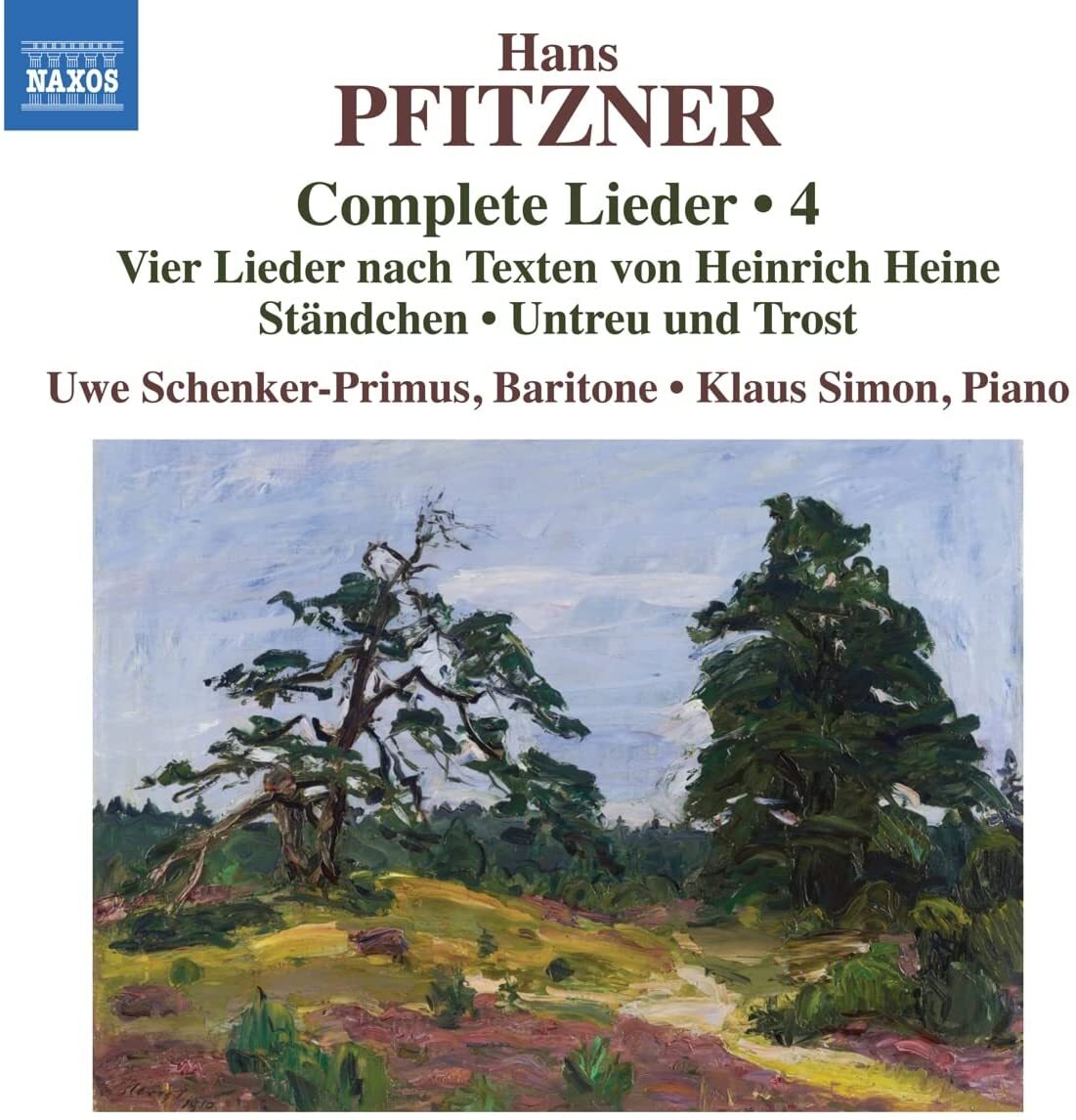 Hans Pfitzner: Complete Lieder - Volume 4