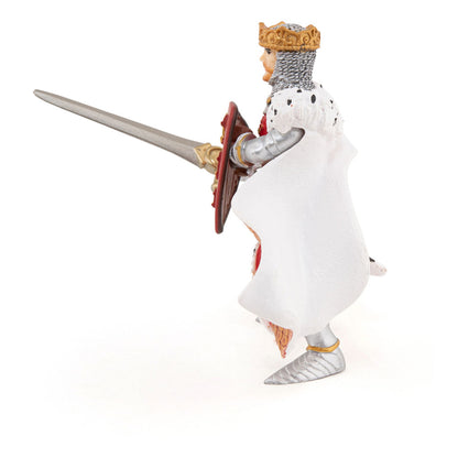 PAPO Fantasy World Red King Arthur Toy Figure, Red/White (39950)