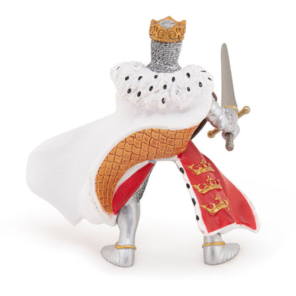 PAPO Fantasy World Red King Arthur Toy Figure, Red/White (39950)