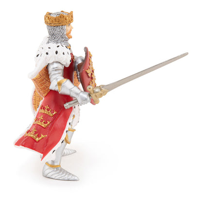PAPO Fantasy World Red King Arthur Toy Figure, Red/White (39950)